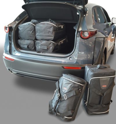 Pack de 6 sacs de voyage sur-mesure pour Mazda CX-30 (DM) (depuis 2019) - Gamme Classique