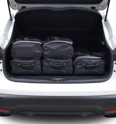 Pack de 6 sacs de voyage sur-mesure pour Nissan Qashqai (J11) (de 2013 à 2021) - Gamme Classique