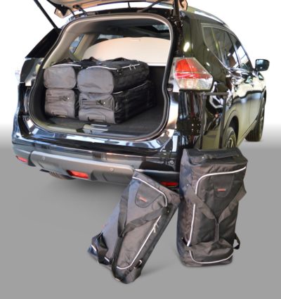 Pack de 6 sacs de voyage sur-mesure pour Nissan X-Trail III (T32) (de 2013 à 2021) - Gamme Classique