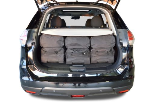 Pack de 6 sacs de voyage sur-mesure pour Nissan X-Trail III (T32) (de 2013 à 2021) - Gamme Classique