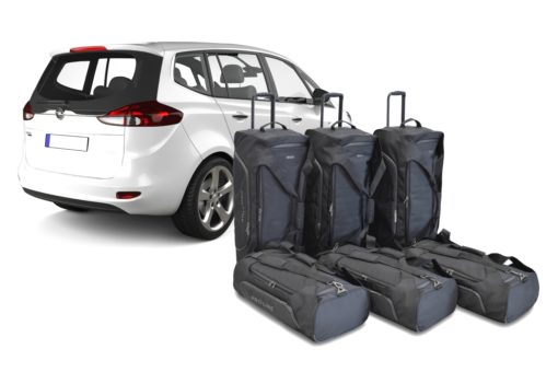 Pack de 6 sacs de voyage sur-mesure pour Opel Zafira Tourer C (de 2011 à 2019) - Gamme Pro.Line