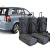Pack de 6 sacs de voyage sur-mesure pour Opel Zafira B (de 2005 à 2011) - Gamme Pro.Line