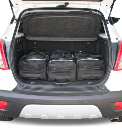 Pack de 6 sacs de voyage sur-mesure pour Opel Mokka - Mokka X (de 2012 à 2019) - Gamme Classique