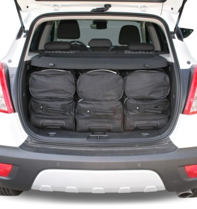 Pack de 6 sacs de voyage sur-mesure pour Opel Mokka - Mokka X (de 2012 à 2019) - Gamme Classique