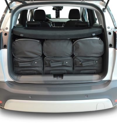 Pack de 6 sacs de voyage sur-mesure pour Opel Crossland X (depuis 2017) - Gamme Classique