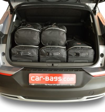 Pack de 6 sacs de voyage sur-mesure pour Opel Grandland X (depuis 2017) - Gamme Classique
