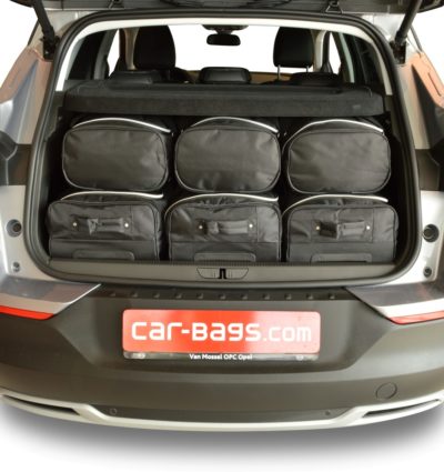 Pack de 6 sacs de voyage sur-mesure pour Opel Grandland X (depuis 2017) - Gamme Classique