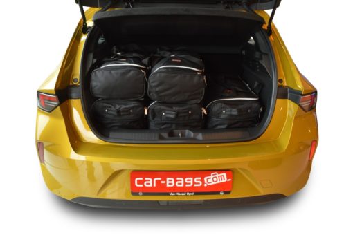 Pack de 6 sacs de voyage sur-mesure pour Opel Astra L (depuis 2021) - Gamme Classique