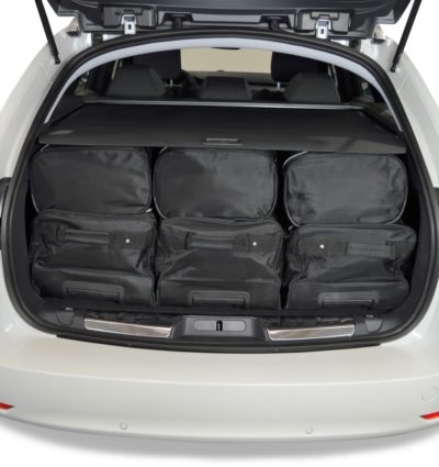 Pack de 6 sacs de voyage sur-mesure pour Peugeot 508 I SW (de 2011 à 2019) - Gamme Classique