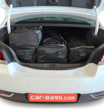 Pack de 6 sacs de voyage sur-mesure pour Peugeot 508 I (de 2010 à 2018) - Gamme Classique