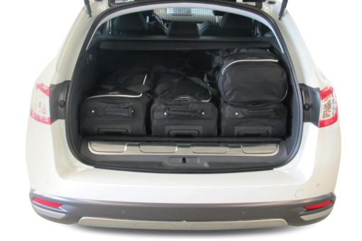 Pack de 6 sacs de voyage sur-mesure pour Peugeot 508 I SW (de 2012 à 2019) - Gamme Classique