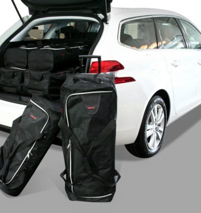 Pack de 6 sacs de voyage sur-mesure pour Peugeot 308 II SW (de 2014 à 2021) - Gamme Classique