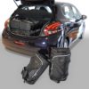 Pack de 6 sacs de voyage sur-mesure pour Peugeot 208 I (de 2012 à 2019) - Gamme Classique
