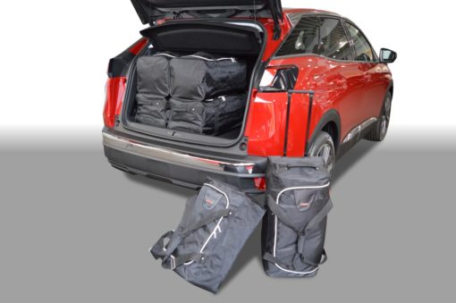 Pack de 6 sacs de voyage sur-mesure pour Peugeot 3008 II (depuis 2016) - Gamme Classique