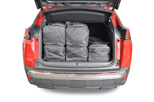 Pack de 6 sacs de voyage sur-mesure pour Peugeot 3008 II (depuis 2016) - Gamme Classique