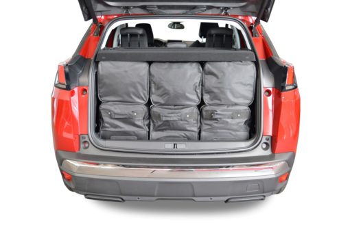 Pack de 6 sacs de voyage sur-mesure pour Peugeot 3008 II (depuis 2016) - Gamme Classique