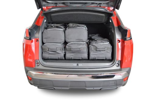 Pack de 6 sacs de voyage sur-mesure pour Peugeot 3008 II (depuis 2016) - Gamme Classique