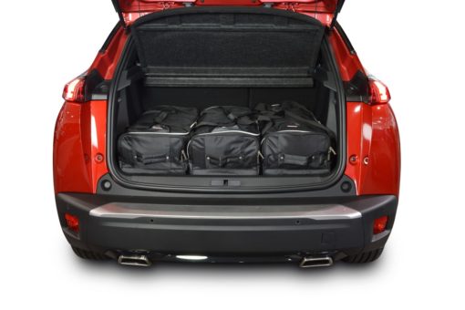 Pack de 6 sacs de voyage sur-mesure pour Peugeot 2008 II (depuis 2019) - Gamme Classique