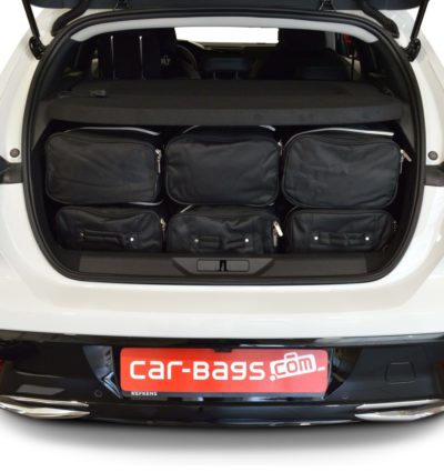 Pack de 6 sacs de voyage sur-mesure pour Peugeot 308 III (depuis 2021) - Gamme Classique