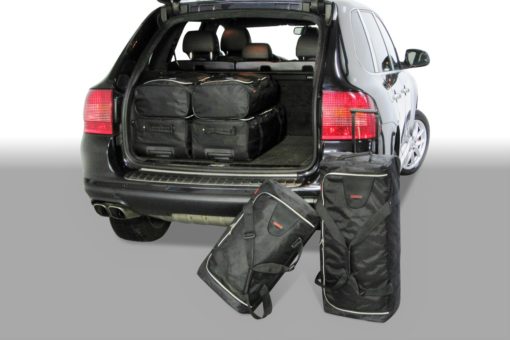 Pack de 6 sacs de voyage sur-mesure pour Porsche Cayenne I (9PA) (de 2002 à 2010) - Gamme Classique