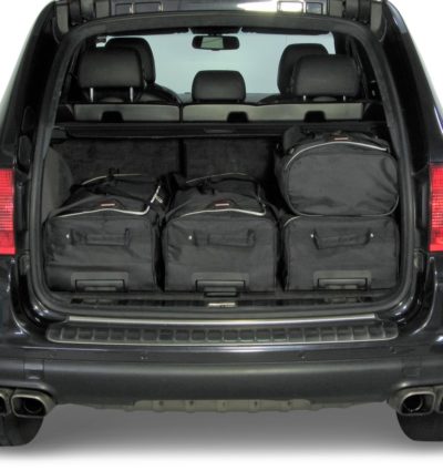 Pack de 6 sacs de voyage sur-mesure pour Porsche Cayenne I (9PA) (de 2002 à 2010) - Gamme Classique