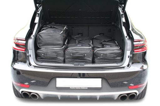 Pack de 6 sacs de voyage sur-mesure pour Porsche Macan (95B) (depuis 2014) - Gamme Classique