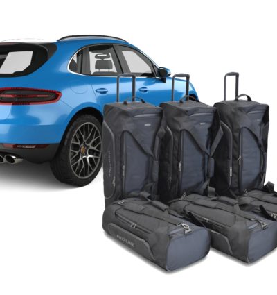 Pack de 6 sacs de voyage sur-mesure pour Porsche Macan (95B) (depuis 2014) - Gamme Pro.Line
