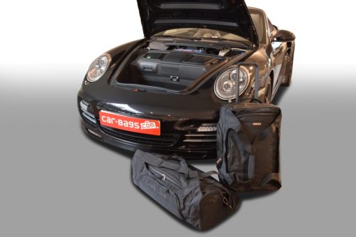 Pack de 2 sacs de voyage sur-mesure pour Porsche 911 (997) (de 2004 à 2012) - Gamme Pro.Line