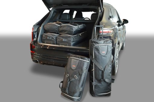 Pack de 6 sacs de voyage sur-mesure pour Porsche Cayenne III (PO536) (depuis 2017) - Gamme Classique