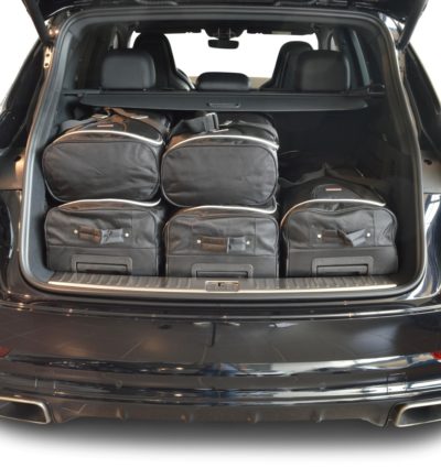 Pack de 6 sacs de voyage sur-mesure pour Porsche Cayenne III (PO536) (depuis 2017) - Gamme Classique
