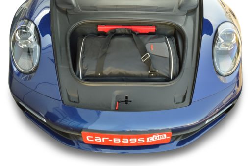 Pack de 2 sacs de voyage sur-mesure pour Porsche 911 (992) (depuis 2019) - Gamme Classique