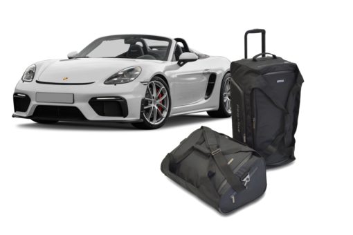 Pack de 2 sacs de voyage sur-mesure pour Porsche 718 Spyder (depuis 2019) - Gamme Pro.Line