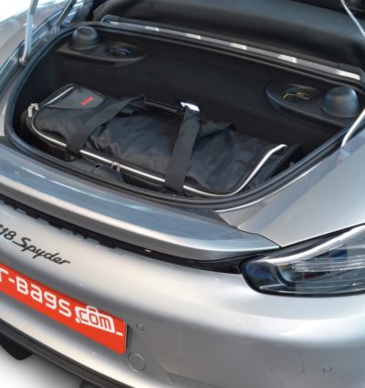 Sac de voyage sur-mesure pour Porsche 718 Spyder (depuis 2019) - Gamme Classique
