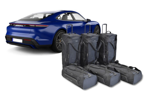 Pack de 6 sacs de voyage sur-mesure pour Porsche Taycan (depuis 2019) - Gamme Pro.Line