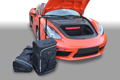 Pack de 2 sacs de voyage sur-mesure pour Porsche 718 Boxster (982) (depuis 2016) - Gamme Classique