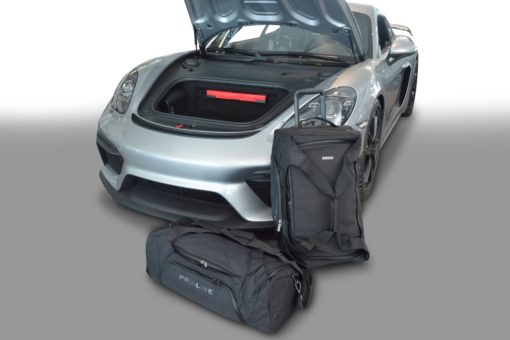 Pack de 2 sacs de voyage sur-mesure pour Porsche 718 Boxster (982) (depuis 2016) - Gamme Pro.Line