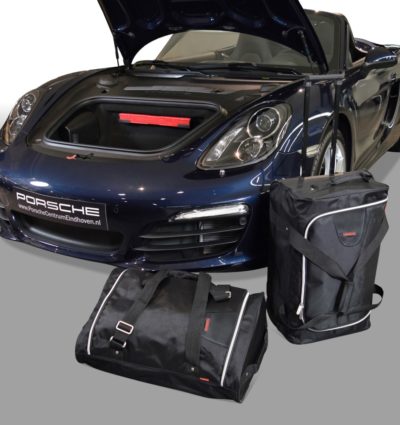 Pack de 2 sacs de voyage sur-mesure pour Porsche Cayman (981) (de 2012 à 2016) - Gamme Classique