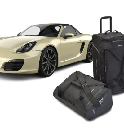 Pack de 2 sacs de voyage sur-mesure pour Porsche Cayman (981) (de 2012 à 2016) - Gamme Pro.Line