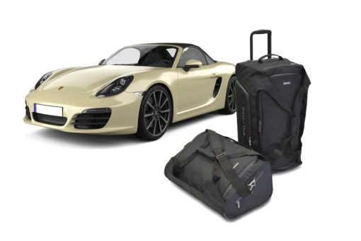 Pack de 2 sacs de voyage sur-mesure pour Porsche Cayman (981) (de 2012 à 2016) - Gamme Pro.Line