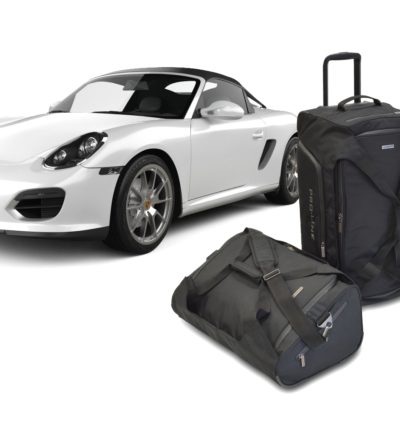 Pack de 2 sacs de voyage sur-mesure pour Porsche Cayman (987) (de 2004 à 2012) - Gamme Pro.Line