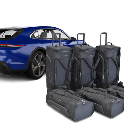 Pack de 6 sacs de voyage sur-mesure pour Porsche Taycan Sport Turismo - Cross Turismo (depuis 2021) - Gamme Pro.Line