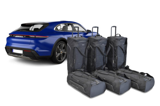 Pack de 6 sacs de voyage sur-mesure pour Porsche Taycan Sport Turismo - Cross Turismo (depuis 2021) - Gamme Pro.Line