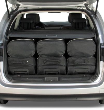 Pack de 6 sacs de voyage sur-mesure pour Renault Laguna III Estate - Grandtour (de 2007 à 2015) - Gamme Classique