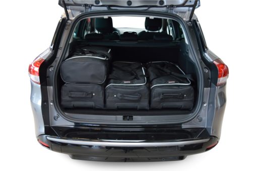 Pack de 6 sacs de voyage sur-mesure pour Renault Clio IV Estate - Grandtour (de 2013 à 2020) - Gamme Classique
