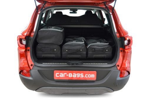 Pack de 6 sacs de voyage sur-mesure pour Renault Kadjar (depuis 2015) - Gamme Classique