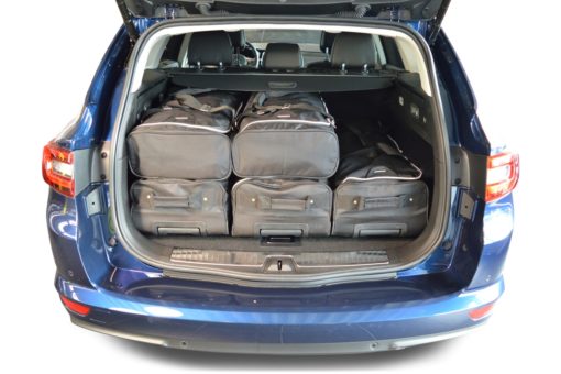 Pack de 6 sacs de voyage sur-mesure pour Renault Talisman Estate - Grandtour (depuis 2016) - Gamme Classique