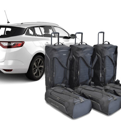 Pack de 6 sacs de voyage sur-mesure pour Renault Mégane IV Estate - Grandtour (depuis 2016) - Gamme Pro.Line