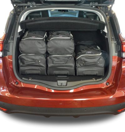 Pack de 6 sacs de voyage sur-mesure pour Renault Scénic IV (depuis 2016) - Gamme Classique