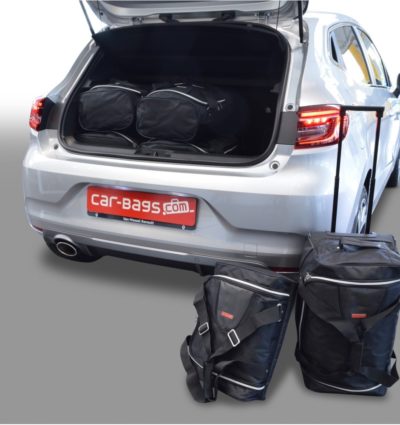 Pack de 6 sacs de voyage sur-mesure pour Renault Clio V (depuis 2019) - Gamme Classique