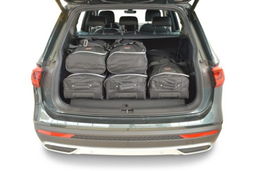 Pack de 6 sacs de voyage sur-mesure pour Seat Tarraco (KN) (depuis 2018) - Gamme Classique